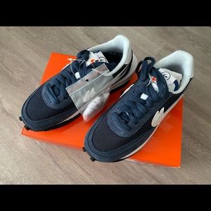 Nike Sacai x Fragment LDWaffle (Blue Void - navy)